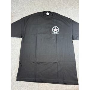 JHR John Hale Racing Shirt Mens Black Short Sleeve Tee Streetwear Minimalist XL